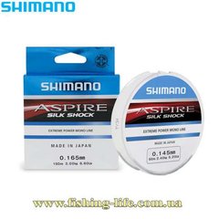 Волосінь Shimano Aspire Silk Shock 150м. (0.125мм. 1.7кг.) 22667514 фото