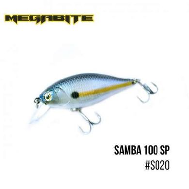 Воблер Megabite Samba 100SP (60мм. 14.8гр. 1.0м.) (цвет-S020) FS0633270 фото