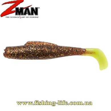 Силікон Z-Man Minnowz 3" Rootbeer/Chartreuse Tail (уп. 6шт.) GMIN-240PK6 фото