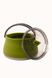 Чайник Tramp силиконовый с металическим дном 1л зеленый TRC-125-olive фото в 6