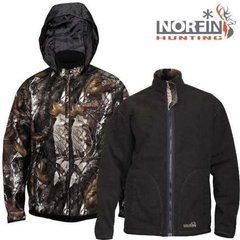 Куртка флисовая Norfin Hunting Thunder Staidness/Black S 721001-S фото