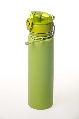 Бутылка силиконовая Tramp 700мл, Зеленая TRC-094-olive фото