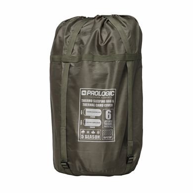 Спальный мешок Prologic Element Comfort S/Bag & Thermal Camo Cover 5 Season 215x90см. 18461835 фото