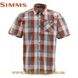Рубашка Simms Espirito Shirt (Размер XL) Orange Block Plaid SI 1046284520 фото в 2