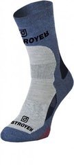 Шкарпетки Destroyer Outdoor Trekking Light Голубой/Св.серый/Чёрный TRUS-005-blue-41-43 фото