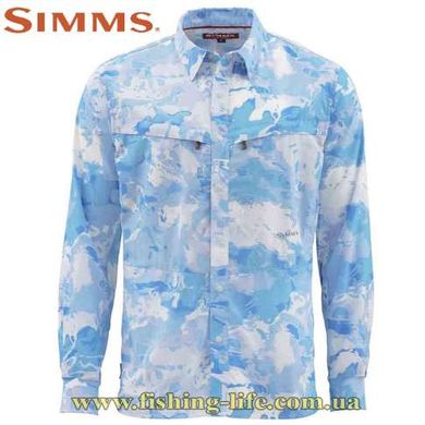 Рубашка Simms Intruder BiComp Shirt Cloud Camo Blue (Размер-S) 11561-940-20 фото