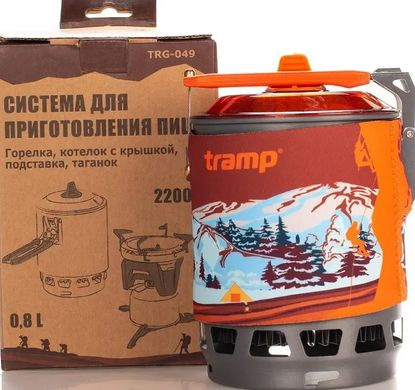 Система для приготування їжі Tramp 0,8л помаранч TRG-049 TRG-049-orange фото