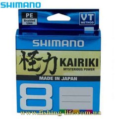 Шнур Shimano Kairiki 8 PE (Multi Colour) 300м. 0.16мм. 10.3кг. 22669728 фото