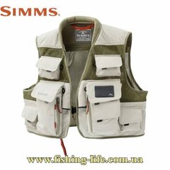 Жилет Simms Vertical Guide Vest (розмір-M) Taupo SI VVS1104330 M фото