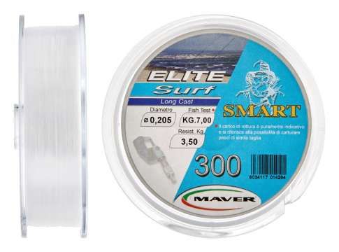 Леска Maver Smart Elite Surf 300м. 185мм. 2.8кг. 13003335 фото