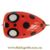 Попла-поппер малый (23мм. 1.8гр.) цвет-красный МПП-23-03 фото