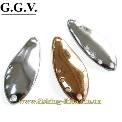 Блесна G.G.V. 2гр. цвет-серебро ggv-s фото