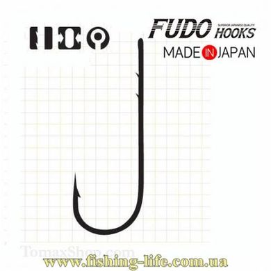 Крючки Fudo WORM SSB #2 (уп. 6шт.) FHBN61012 фото