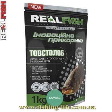 Прикормка Real Fish Толстолоб камыш 1.0кг. RF_0013 фото