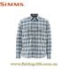 Рубашка Simms Coldweather Shirt (Размер XXL) Tidal Blue Plaid SI 1077748040 фото в 2