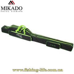 Чохол для вудилищ Mikado Method Feeder 2-х секційний 175см. Зелено-чорний UWD-MF02-175 фото
