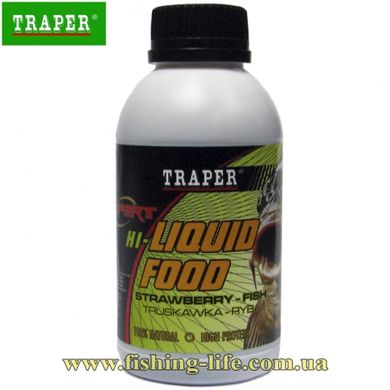 Ликвид Traper Liquid Food Truskawka/Ryba (Клубника/Рыба) 300мл. 02206 фото
