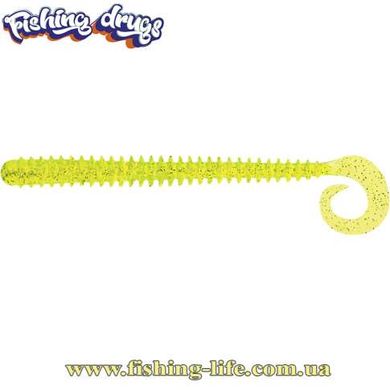 Силікон Fishing Drugs Longer Snake 3" (уп. 10шт.) #03 Chartreuse LS 0300302 фото