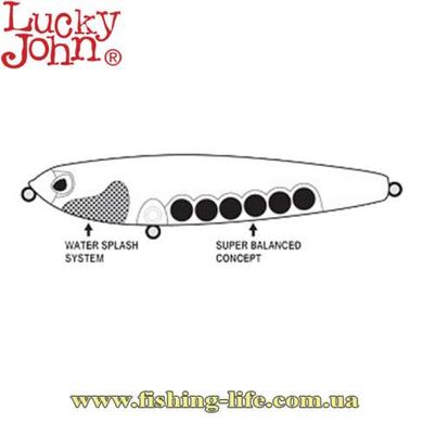Воблер Lucky John Pro Series Lui Pencil 98 (98мм. 8.0гр. 0.0-0.5м.) кол. 104 LUI98-104 фото