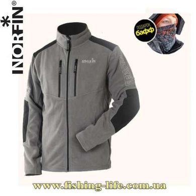 Куртка флисовая Norfin Glacier Gray S 477101-S фото