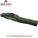 Чохол для вудилищ Mikado Method Feeder 3-х секційний 140см. Зелено-чорний UWD-MF03-140 фото 1