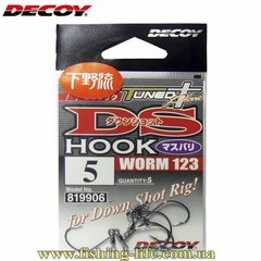 Гачок Decoy Worm 123 DS Hook masubari #3 (уп. 5шт.) 15620204 фото
