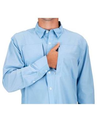 Рубашка Simms Albie Shirt Faded Denim (Размер-S) 12442-950-20 фото