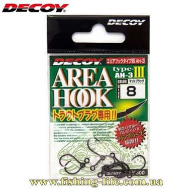 Крючок Decoy Area Hook III #10 (уп. 10шт.) 15620168 фото