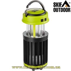 Ліхтар кемпінговий SKIF Outdoor Gaper Black/Green із захистом від комах 3890028 фото