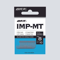 Крючок BKK для приманок IMP-MT #1 (уп. 10шт.) A-ES-8514 фото