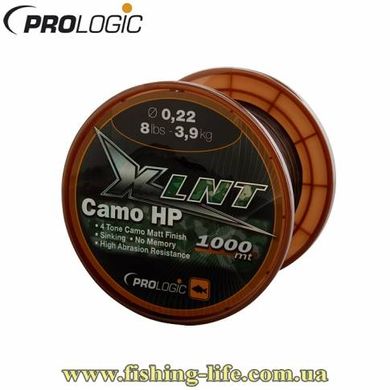 Волосінь Prologic XLNT HP 1000м. Camo (8lbs 0.22мм. 3.9кг.) 18460229 фото