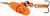 Блешня Savage Gear Caviar Spinner #4 18гр. 06-Flou Orange 18540565 фото