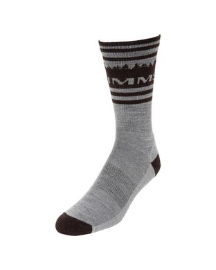 Носки Simms Daily Sock Treeline Mahogany L 13451-867-40 фото