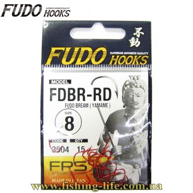 Крючки Fudo Bream (Yamame) RD #10 (уп. 16шт.) FHRD350410 фото