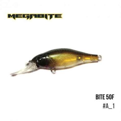Воблер Megabite Bite 50F (50мм. 4.3гр. 1.5м.) (колір-A_1) FS0632688 фото