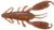 Силікон Reins Ring Craw Mini 2.5" 406 Boil shrimp (уп. 10шт.) 15520606 фото