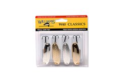Набір блешень Williams Classic 4-Pack W40 Kit 4-40-ASST фото
