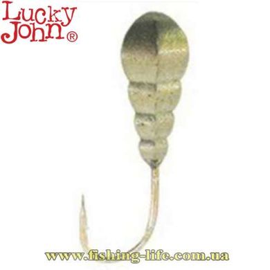 Мормишка Lucky John Личинка багатогранник з кемб. 5мм 1.7гр. 8247K050-S (уп. 5шт.) 8247K050-S фото