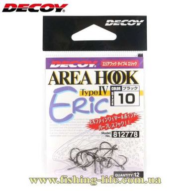 Крючок Decoy Area Hook IV Eric #10 (уп. 12шт.) 15620161 фото