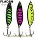 Блесна Fladen Fluorescent Flutter Hot 7гр. Yellow Dot 16-8245-15 фото в 2