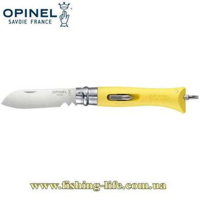 Нож Opinel DIY №9 Inox желтый 2046347 фото