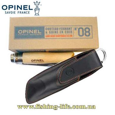 Нож Opinel №8 Inox (в блистере с чехлом) 2047898 фото