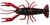 Силикон Savage Gear LB 3D Crayfish 3" Red (уп. 4шт.) 18540763 фото