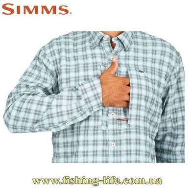 Сорочка Simms BugStopper Shirt Kelp Plaid (Розмір-M) 12105-371-30 фото