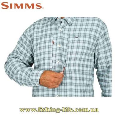 Сорочка Simms BugStopper Shirt Kelp Plaid (Розмір-XL) 12105-371-50 фото