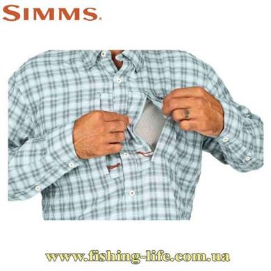 Рубашка Simms BugStopper Shirt Kelp Plaid (Размер-M) 12105-371-30 фото
