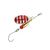 Блешня Cormoran Bullet Single Hook №1 3g #Silver/Red stripes 50-85031 фото