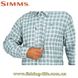 Рубашка Simms BugStopper Shirt Kelp Plaid (Размер-XL) 12105-371-20 фото в 4