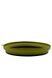 Тарелка Tramp силиконовая с пластиковым дном 1070 мл зеленая TRC-124-olive фото в 1