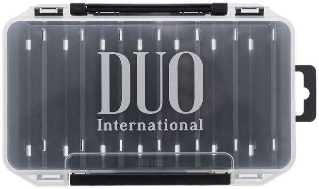 Коробка DUO Reversible Lure Case 100 Pearl Black/Clear 342808 фото